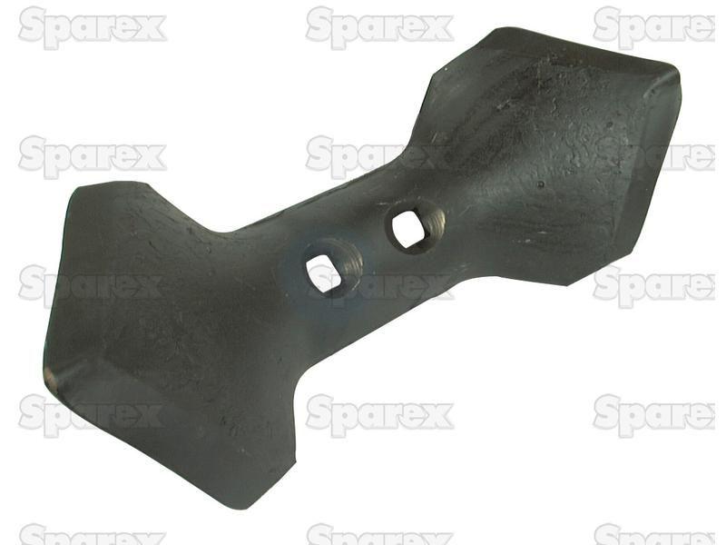 Reversible point 300x110x8mm Hole centres 45mm for Kongskilde VIBROFLEX