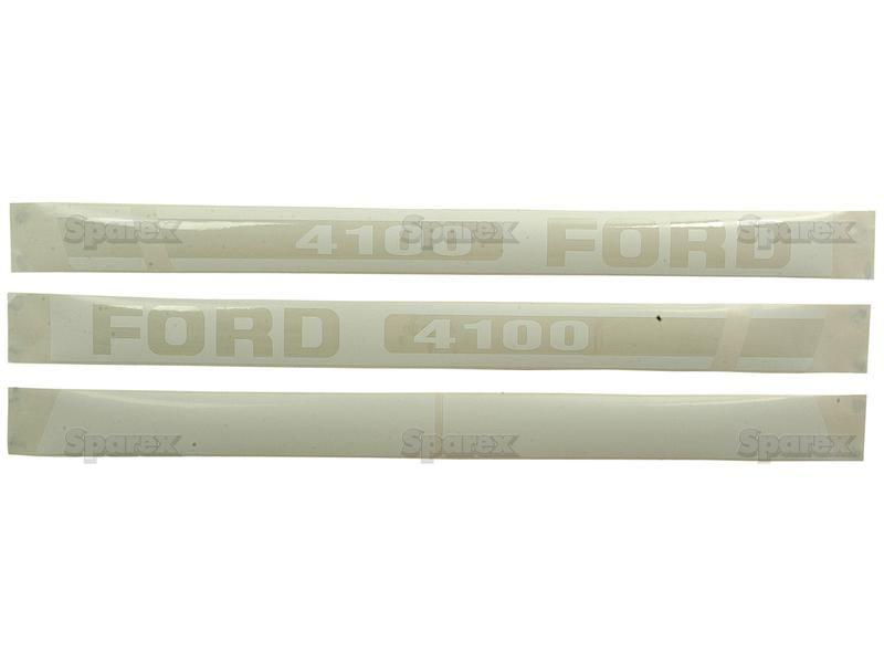 Decal Set - Ford / New Holland 4100 for Ford New Holland 7600 (100 Series)