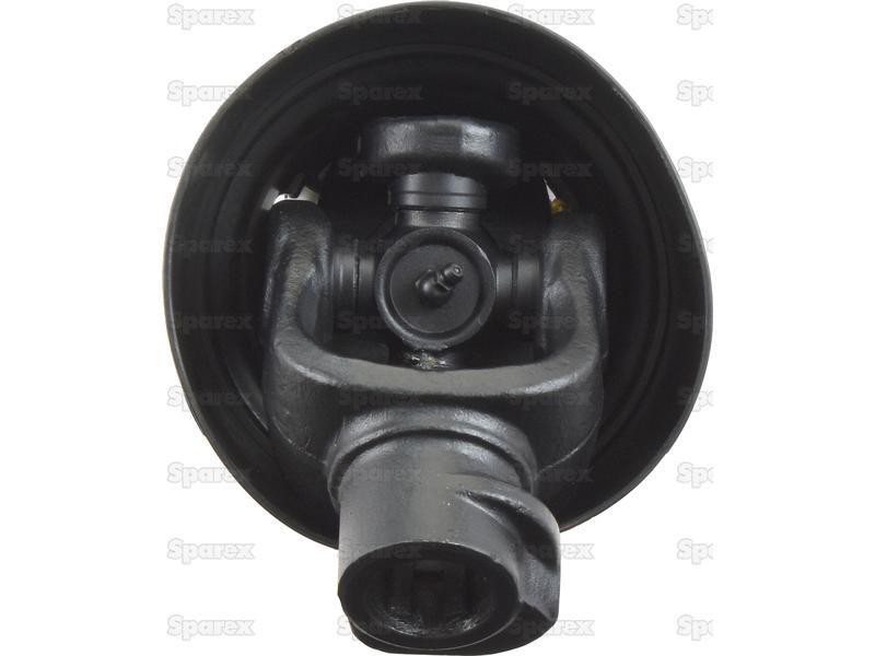 PTO Shaft - (Lz) Length: 1010mm, 1 3/8'' x 6 Spline Q.R. to 1 3/8'' x 6 Spline Friction Disc Clutch