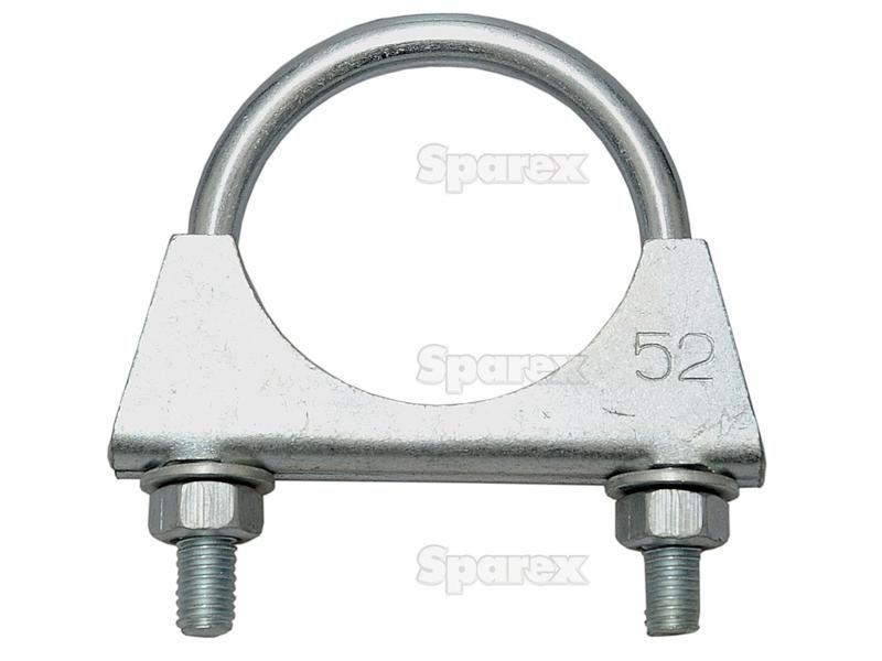Silencer Clamp - Ø: 52mm, (1pc. Agripak)