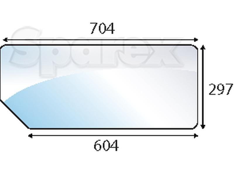 Rear Window for Case IH MXM155 (MXM Series)