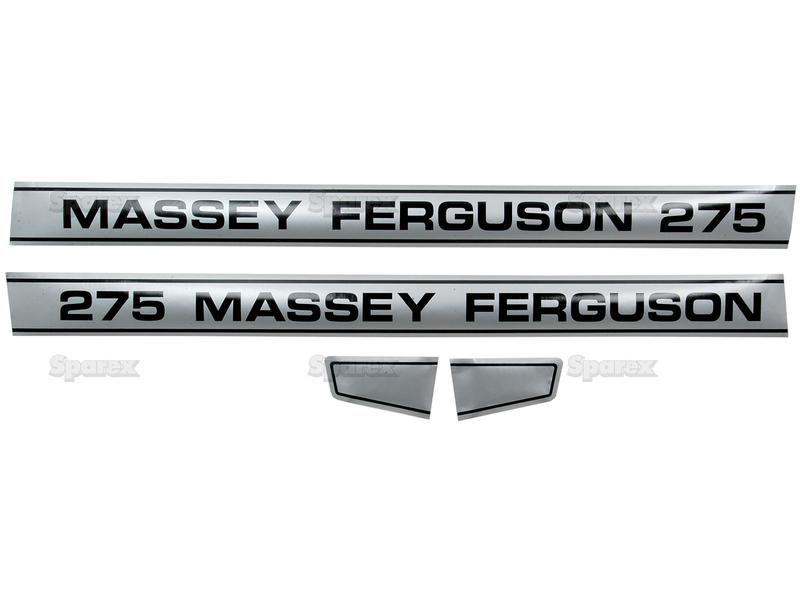 Decal Set - Massey Ferguson 275 for Massey Ferguson