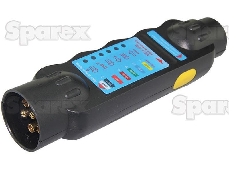 7 Pin Trailer Board Socket/Plug Tester, 12V