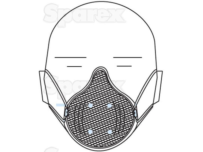 Moldex Disposable Dust Mask - FFP2 (Agripak 3 pcs.)