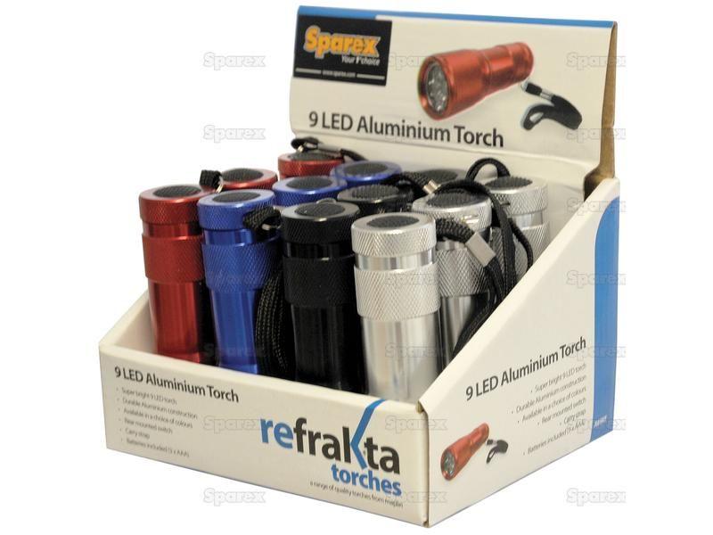9 LED Torch Tactical Flashlight