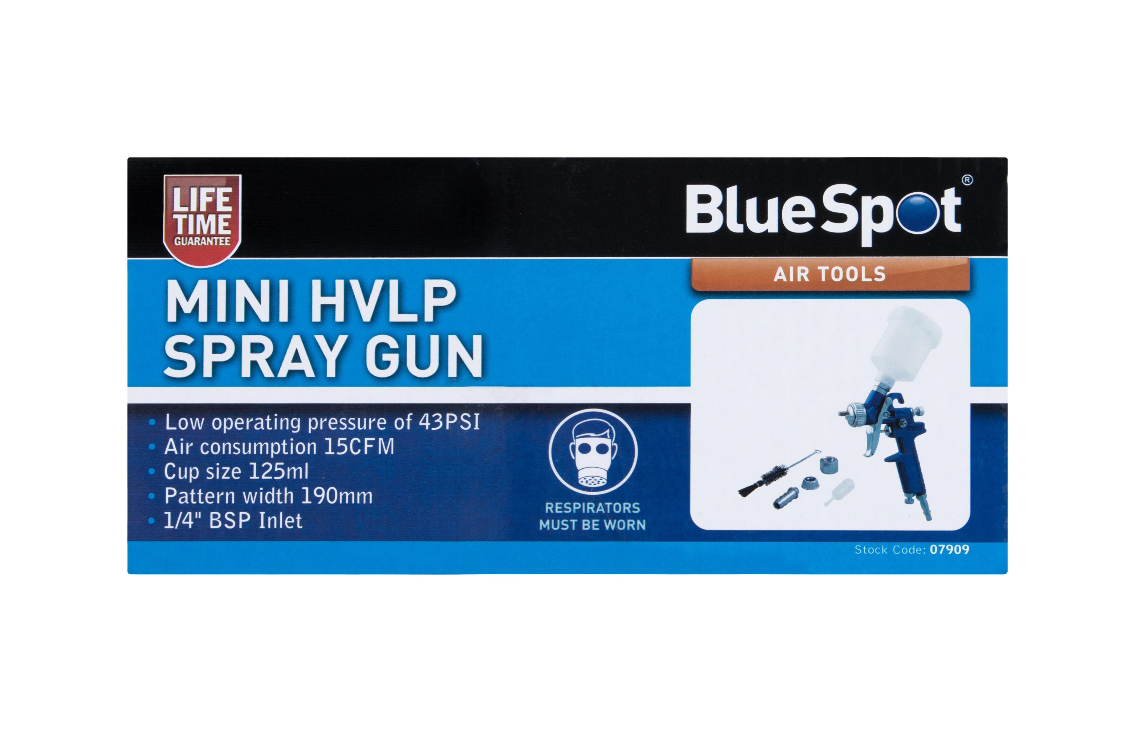 Blue Spot Tools Mini HVLP Spray Gun (125ml)