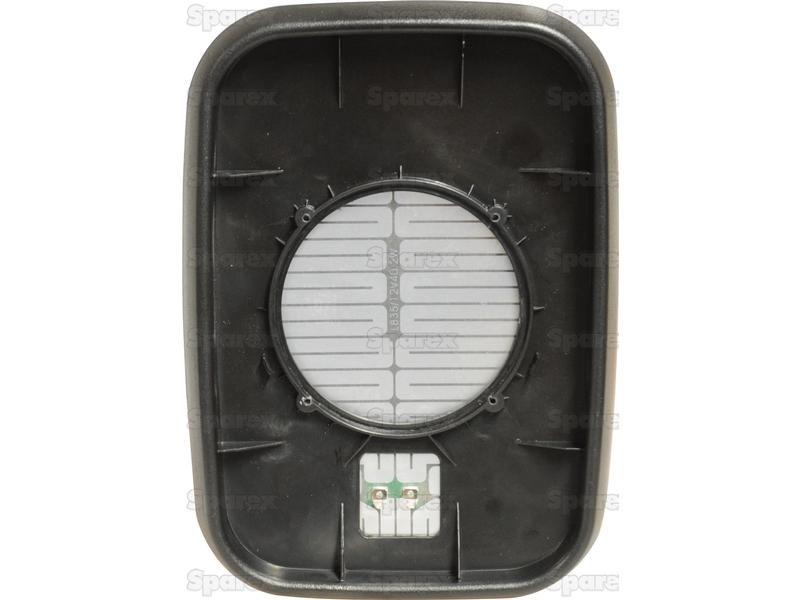 Replacement Mirror Glass - Rectangular, (Convex - Heated), 305 x 215mm for Ford New Holland, Forgio
