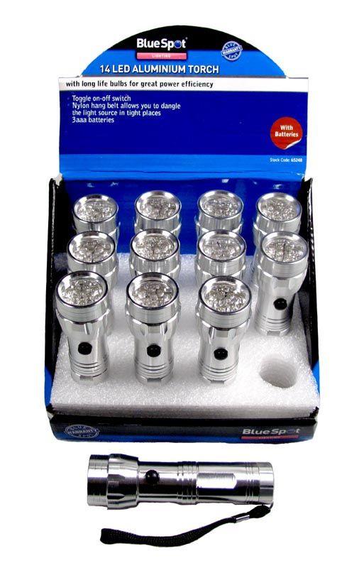 Electralight 14 LED Aluminium Torch (70 Lumens)