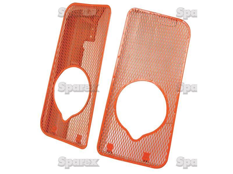 Front Grille Set, LH/RH for Ford New Holland (E1ADDN8163, E1ADDN8164, E1ADKN8163, E1ADKN8164)
