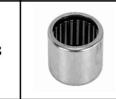 VALTRA TRACTOR NEEDLE BEARING (AGCO) VLA9011