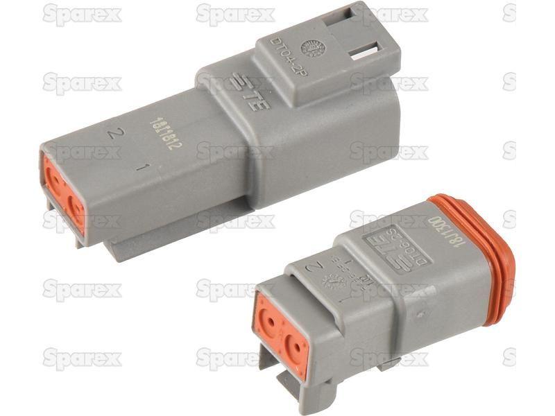 Deutsch DT Connector 2 Pole 10 pcs. (Bag)
