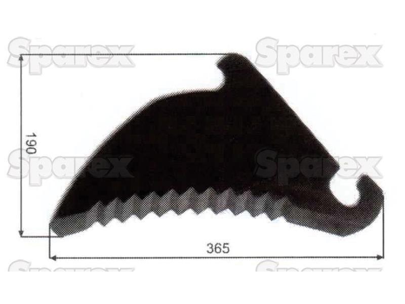 Baler Blade for Claas (0008234221, 8234221)