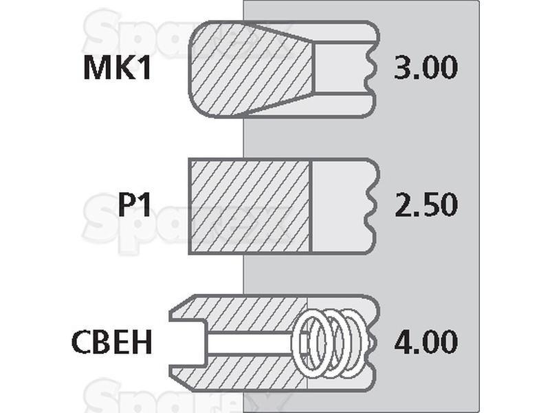 Piston Ring for Ford New Holland 7635 (35 Series )
