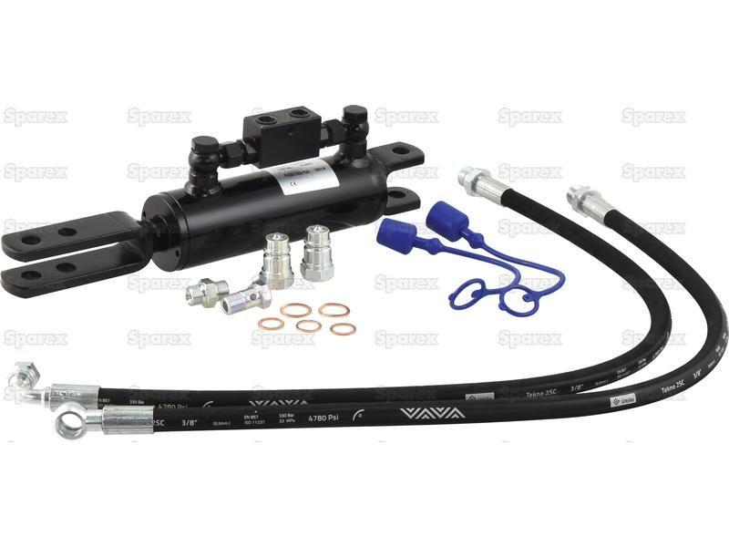 Hydraulic Levelling Box (Supplied with: Hoses), Min. Length: 390mm, Cylinder Bore: 63mm. for Ford New Holland