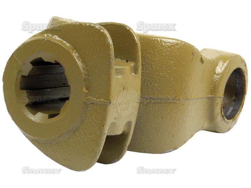 PTO Yoke - Quick Release (U/J Size: 35 x 106.5mm) Size: 1 3/8"-6 Spline Bondioli & Pavesi, La Magdalena, Massey Ferguson, Walterscheid