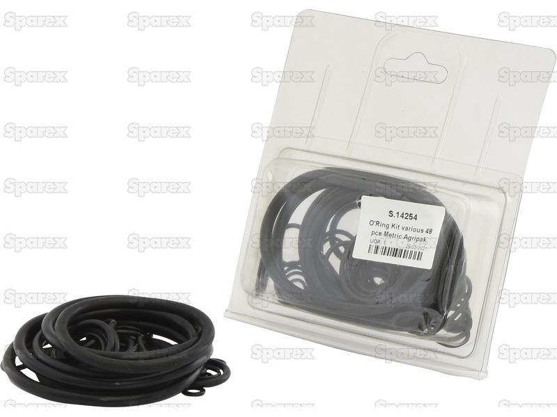 O'Ring Kit various 48 pcs Metric Agripak