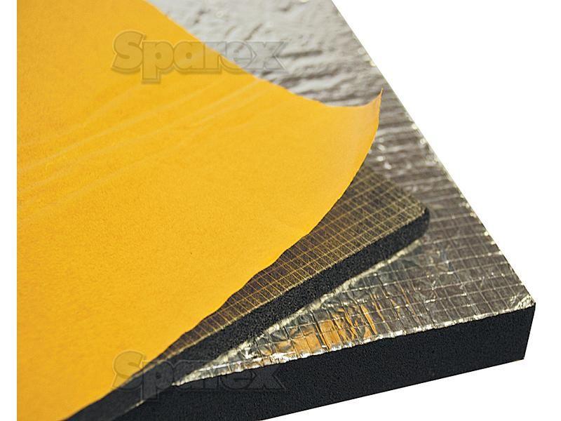 Sound absorbing material, Class 'O' Foam/Foil Face, Thickness: 12mm for Zetor Various (Various)