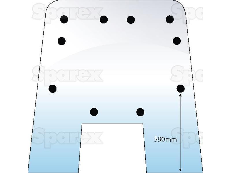Windscreen for John Deere 2040 (40 Series)