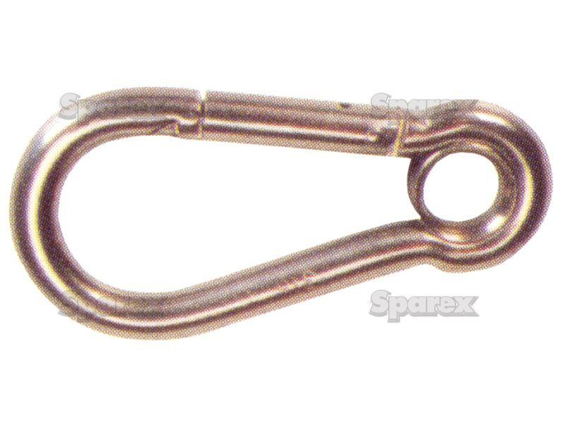 Snap Hook, Hook Ø9mm x 90mm with Eyelet