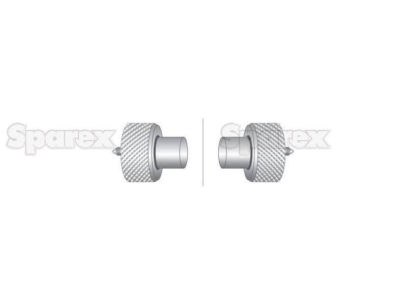 Drive Cable - Length: 917mm, Outer cable length: 906mm. for Ford New Holland (81718522, 81807563, 957E173655C, 957E17365A, 957E17365B, 957E17365C, 957E17365D, 957E17366B, 957E17366C, 957E17366D, 957E17366E, 957E17369C)
