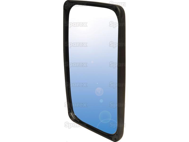 Mirror Head - Rectangular, Convex, 364 x 214mm, Universal Fitting for Merlo SP SERIES