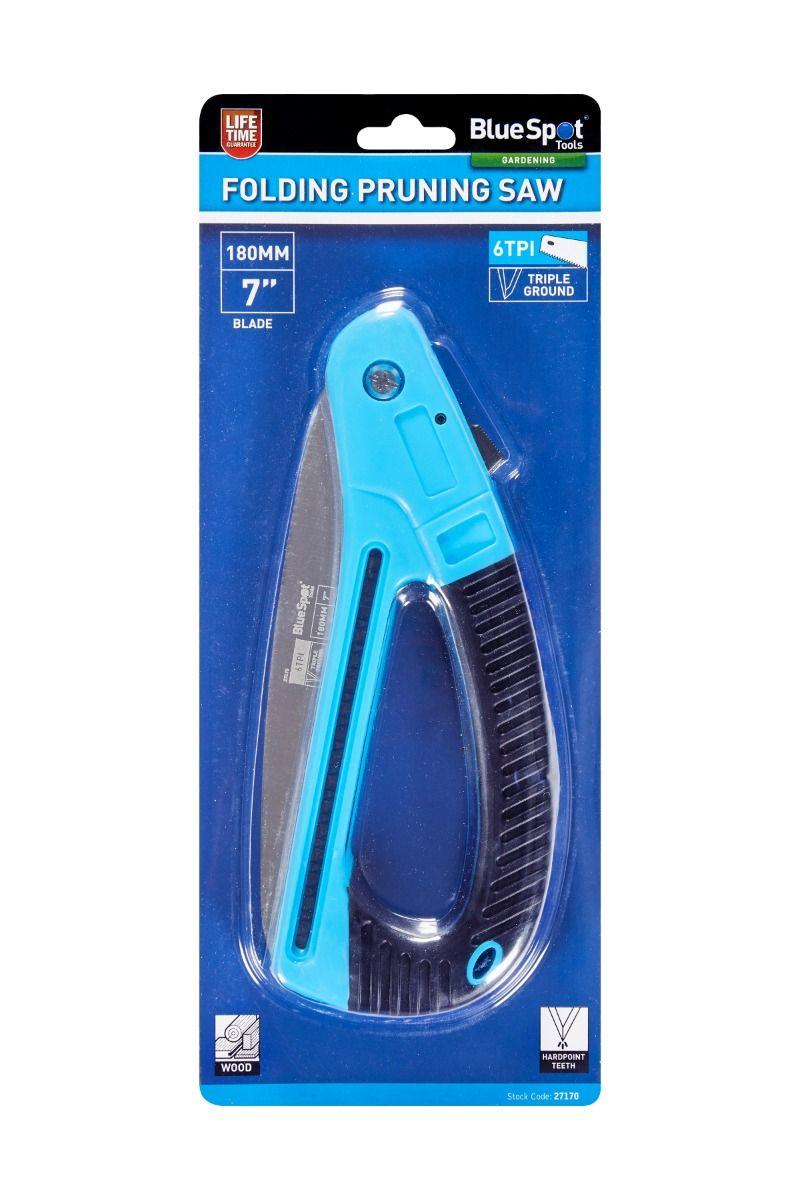 Blue Spot Tools Folding Pruning Saw 230mm