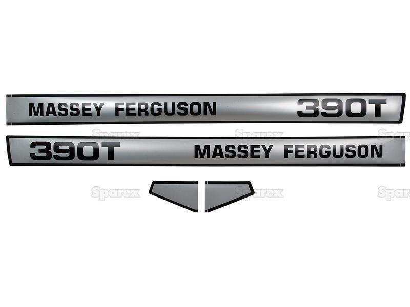 Decal Set - Massey Ferguson 390T for Massey Ferguson