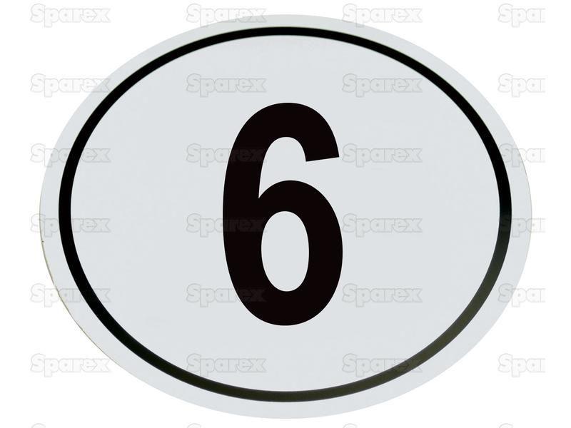 Speed Limit Sign 6KM/H