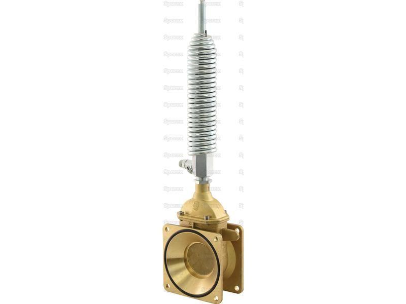 Gate valve with oildynamic ram with spring - Double flanged - Heavy duty 4''