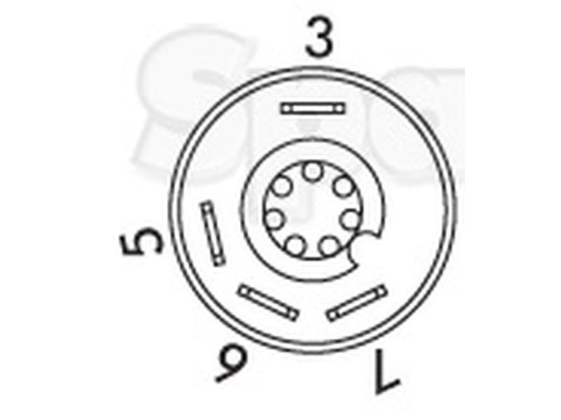 Front Side Light Switch Renault (7700004828, 77000048828)