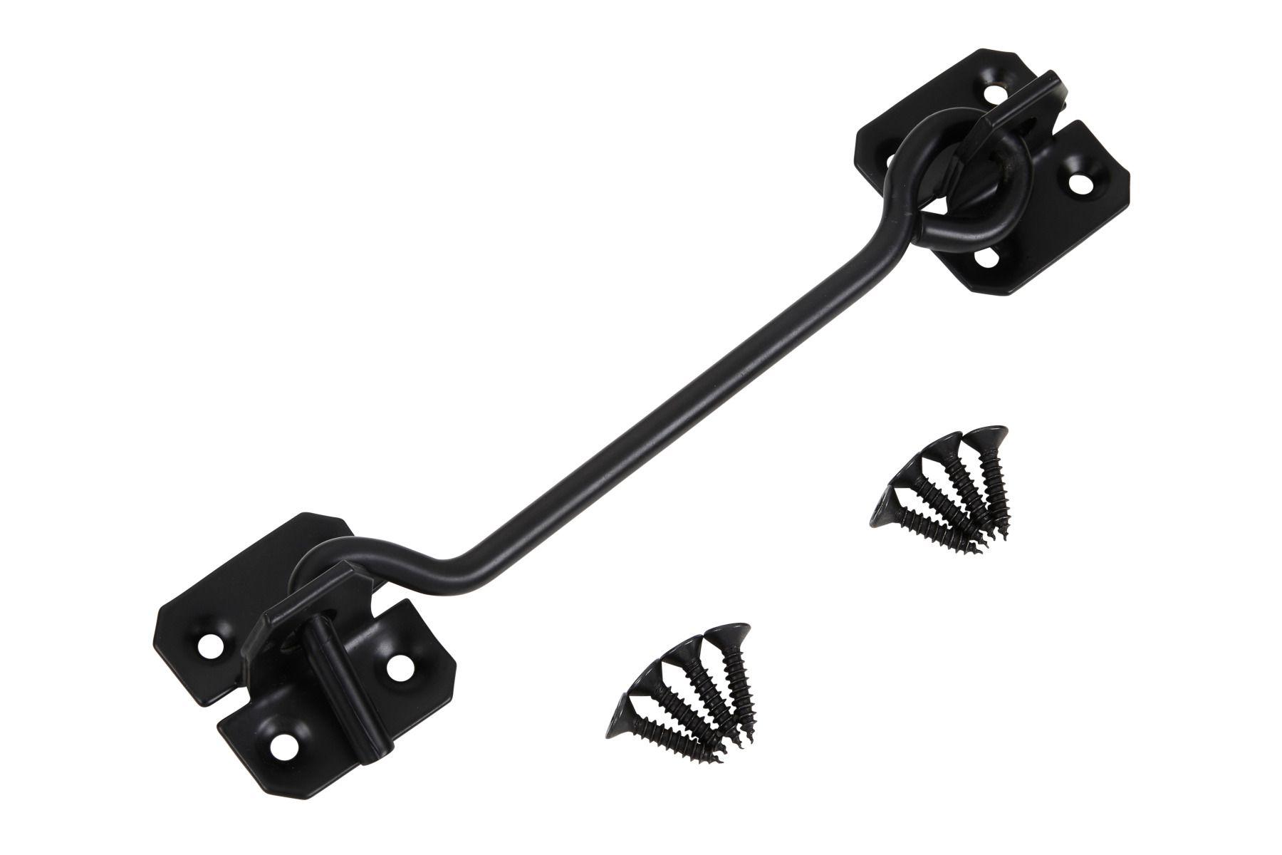Blue Spot Tools Black Powder Coated Cabin Hook 152mm