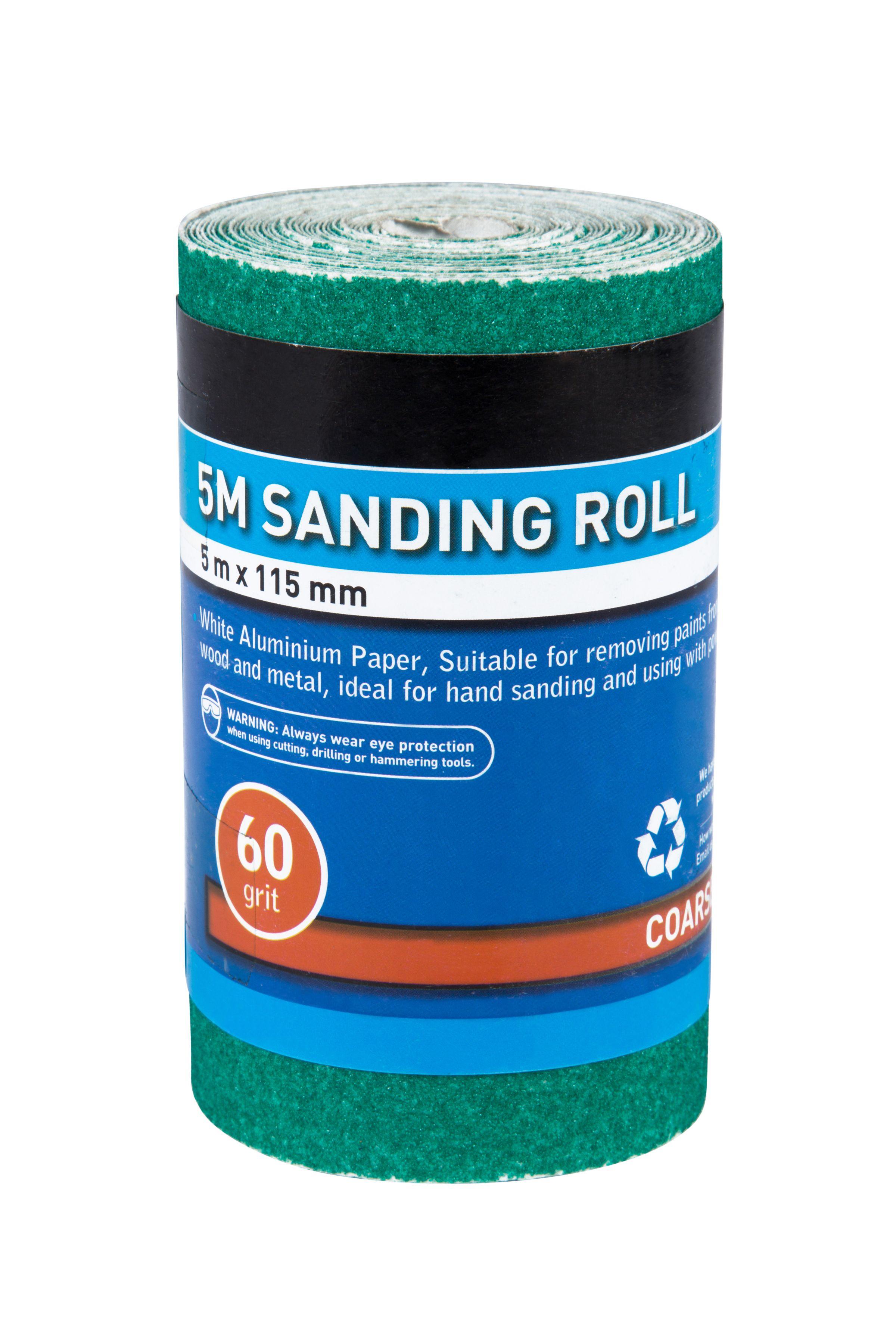 Blue Spot Tools 5mtr 115mm Sanding Roll 60 Grit