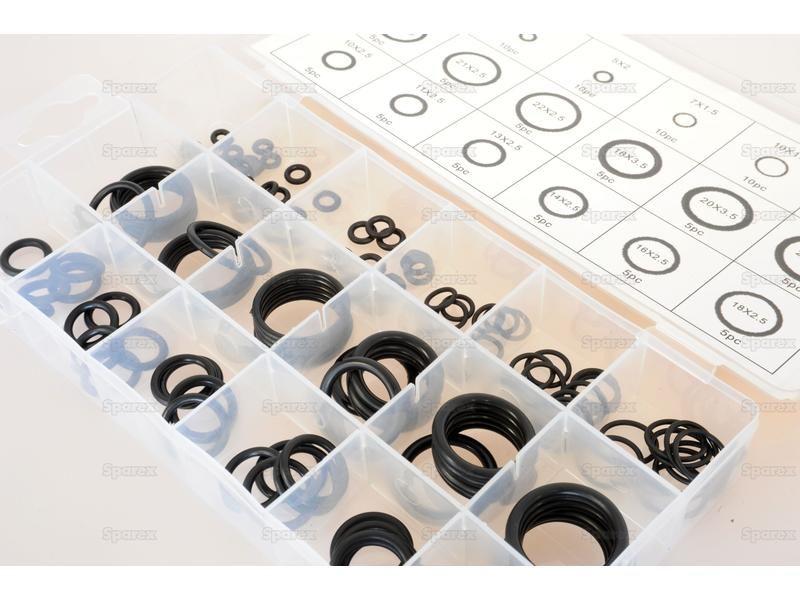 O'Ring Kit Metric Selection pack (125 pcs.)