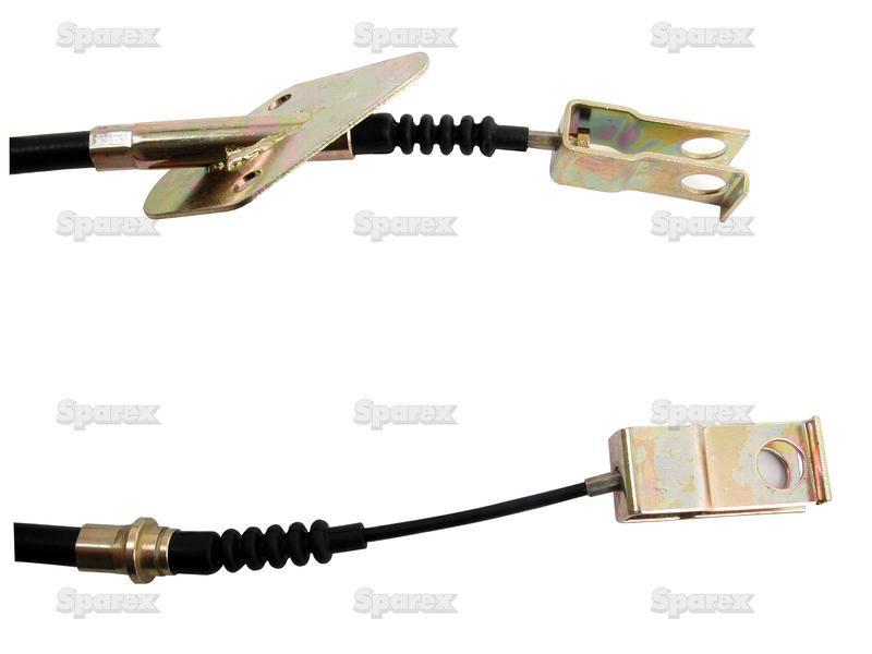 Clutch Cable - Length: 721mm, Outer cable length: 410mm. for Massey Ferguson 4335 (4200/4300 Series)