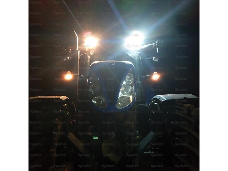 LED Work Light, Interference: Class 3, 4620 Lumens, 10-30V () for Steyr 4130 PROFI