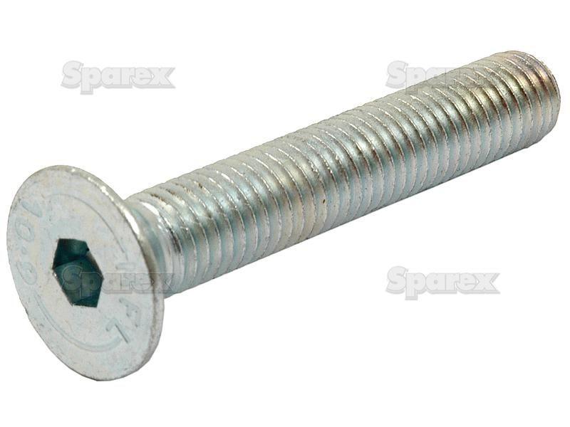 Metric Countersunk Hexagon Socket Screw, Size: M10 x 60mm (Din 7991)