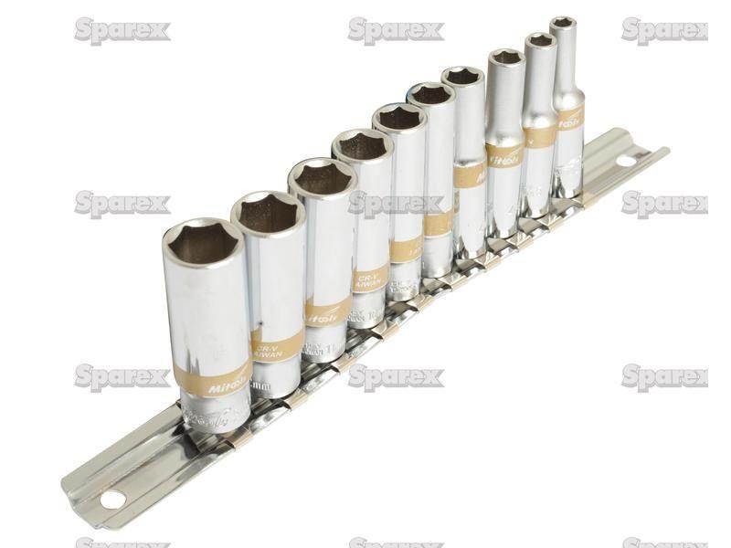 1/4'' Drive Deep Socket Set (10 pcs.)