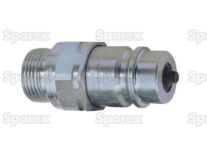 Faster Quick Release Hydraulic Coupling Male 1/2'' Body x M18 x 1.50 Metric Male Thread Faster S.p.A (CNV082/1815 M, CNV082/1815M)