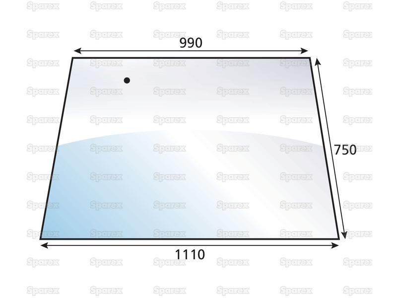 Windscreen Yes Fendt (178.810.111.110)