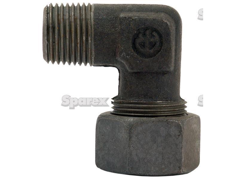 Hydraulic Metal Pipe Angled Stud Coupling G.E.V. 8L - 1/4''BSP 90 compact PARKER HANNIFIN (WE08LRCF)
