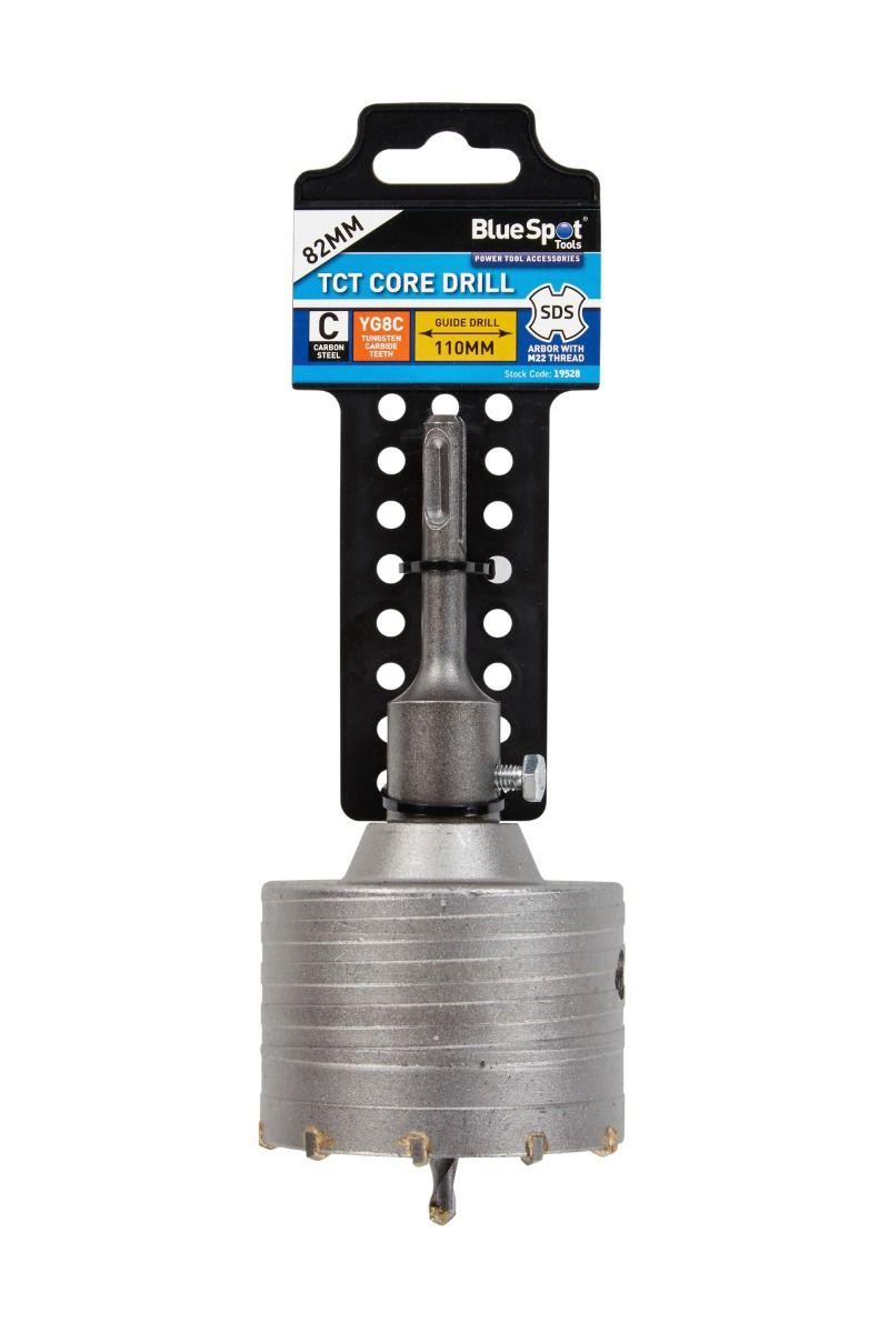 Blue Spot Tools TCT Core Drills 82mm