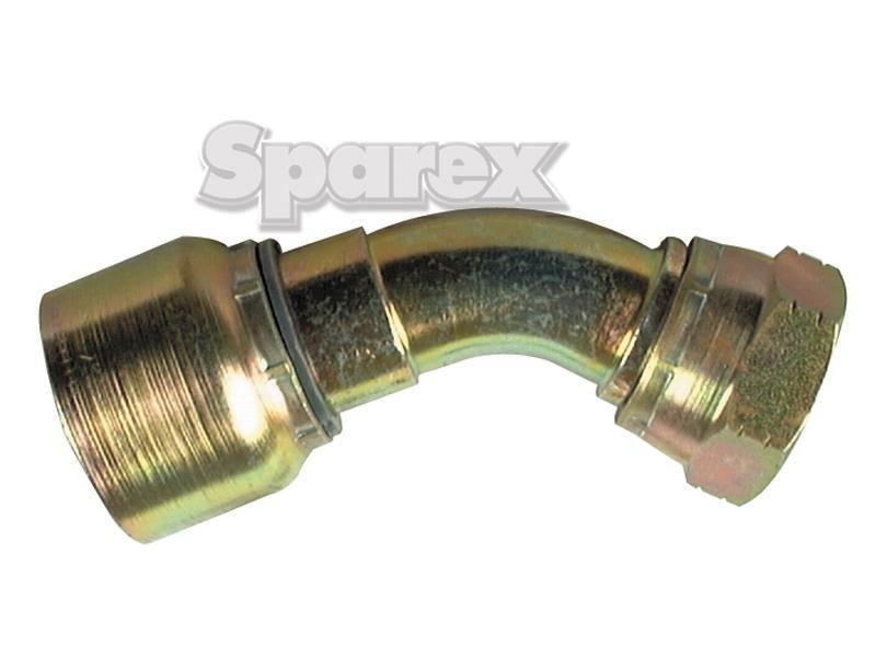 Parker BSP Hose Insert 5/16'' x 3/8'' x 19'' Female 135° Swept Swivel PARKER HANNIFIN (1B148-6-5)