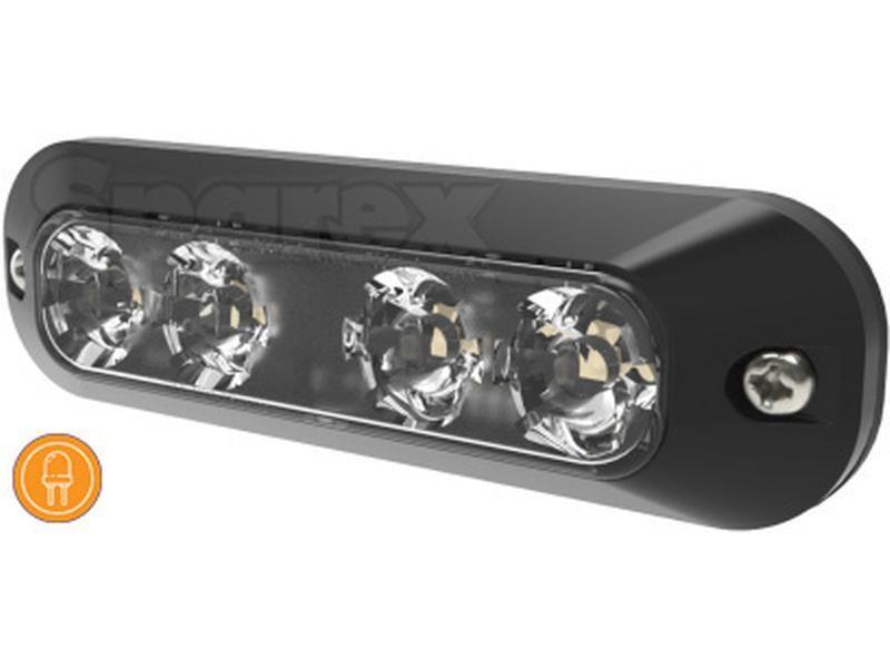 Directional Hazard LED, 4 LEDs, Light Colour: Amber