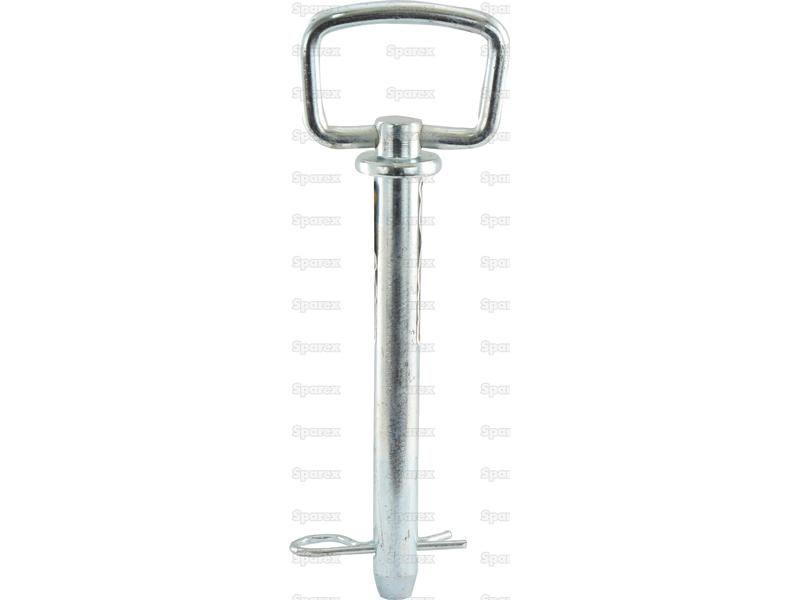 Hitch Pin with Grip Clip, Pin Ø3/4'', Working length: 6 3/16''.