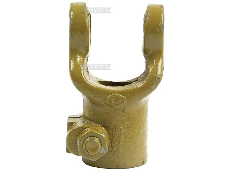 PTO Yoke - Interfering Clamp Bolt (U/J Size: 22 x 54.8mm) Bore Ø25mm, Key Size: 8mm. Bondioli & Pavesi, La Magdalena, Walterscheid