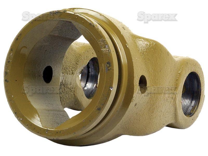 PTO Tube Yoke (U/J Size: 27 x 74.5mm) Profile: Lemon, Size: 48 x 4mm, Ref: 2a. La Magdalena, Massey Ferguson, Walterscheid
