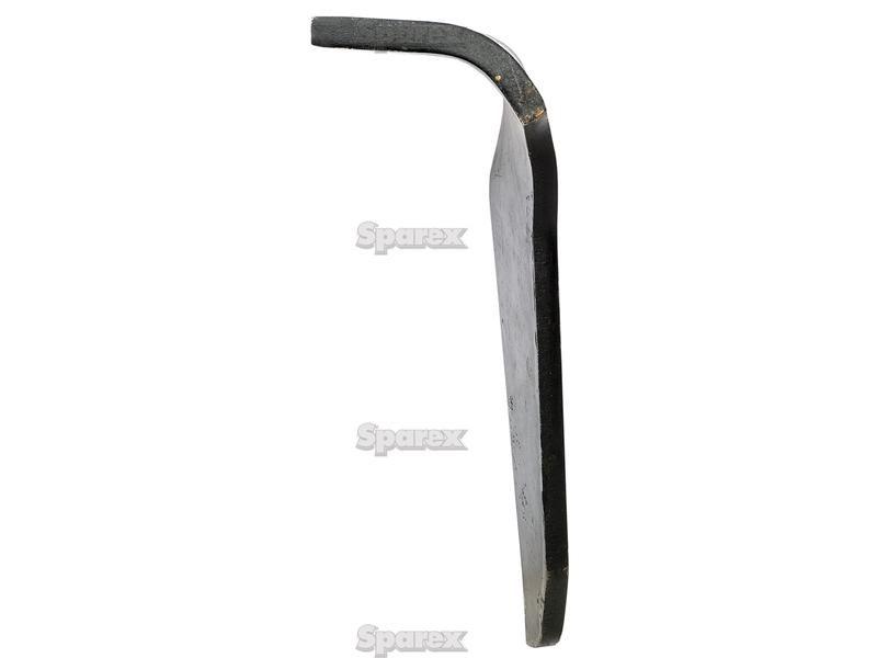 Power Harrow Blade 100x60x265mm RH. Hole centres: 60mm. Hole Ø 14.5mm. Replacement forHoward. for Howard HK20