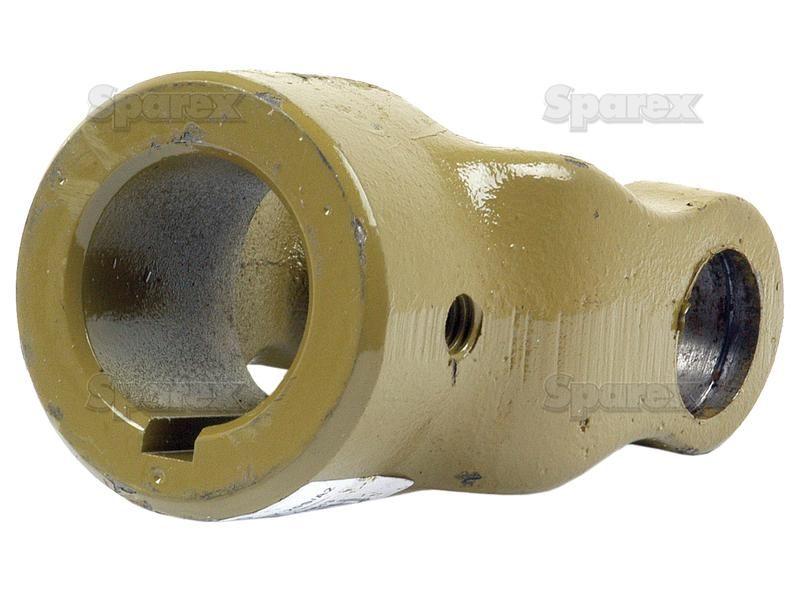 PTO Yoke - Keyed Yoke (U/J Size: 23.8 x 61.2mm) Bore Ø1 3/8'', Key Size: 5/16''. La Magdalena (28.I.138)