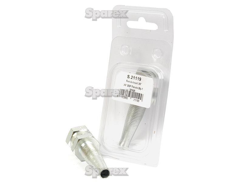 Hydraulic 2-Piece Re-usable Coupling insert 3/8'' x 3/8''BSP female Agripak