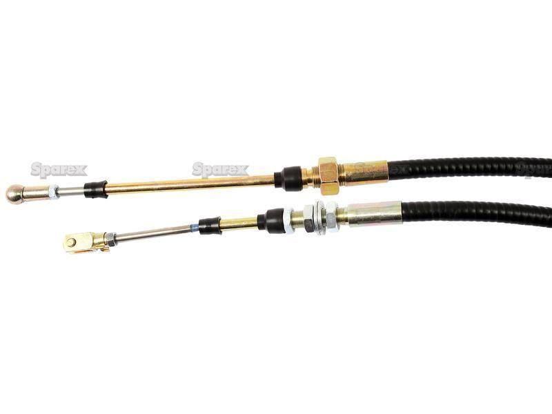 PTO Clutch Cable - Length: 1556mm, Outer cable length: 1175mm. for Case IH 5250 (Maxxum Series)